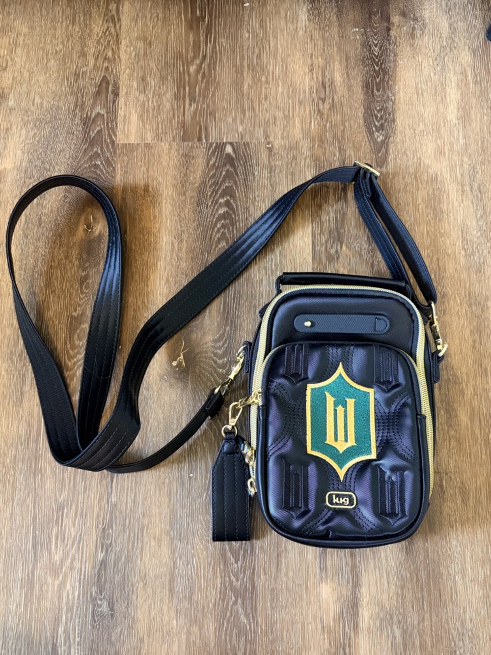 WICKED lug Black Crossbody Belt Bag